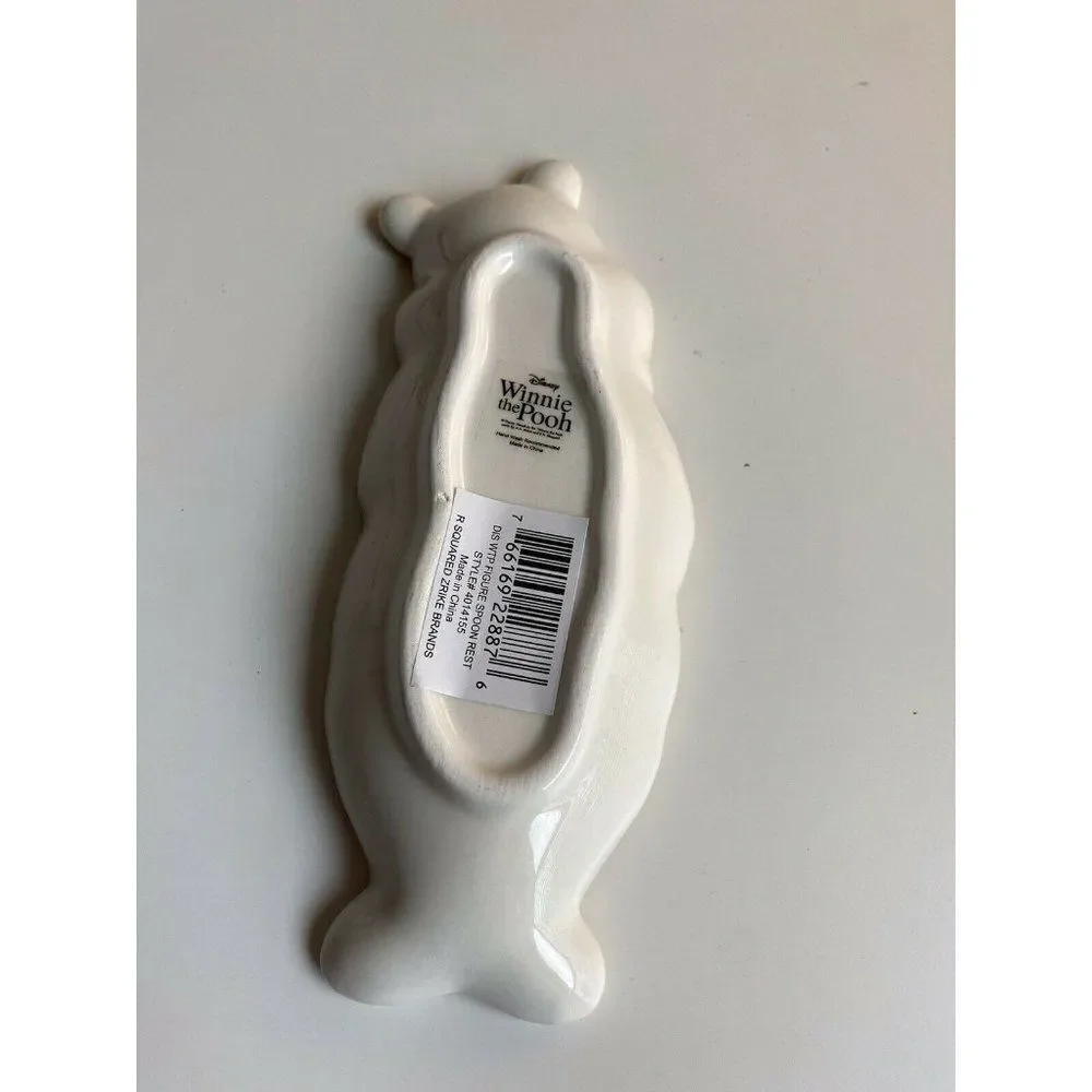 Disney Winnie The Pooh Figure Spoon Rest Utensil Kitchen Ceramic NEW‎